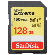 Карта памяти 128GB SanDisk Extreme SDXC Class 10 (SDSDXV5-128G-GNCIN)
