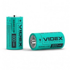 Аккумулятор VIDEX 16340 800mAh (VID-16340-0.8-NP)