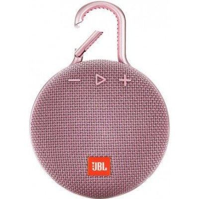 Портативная акустика JBL CLIP 3 Pink (JBLCLIP3PINK)