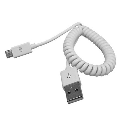 Кабель USB Smartbuy microUSB iK-12sp white