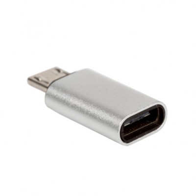 Адаптер Blast microUSB/Type-C BMC-607 Silver