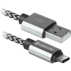 Кабель USB Defender Type-C USB09-03T PRO White (87815)