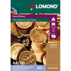 Самоклеящаяся бумага Lomond LAS Old Gold A4 50 листов (2630005)