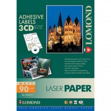 Самоклеящаяся бумага Lomond матовая Cd-3 25 листов (2601013)