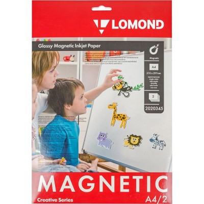 Бумага Lomond Magnetic Glossy А4 660г/м2 2 листа (2020345)