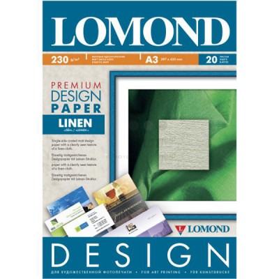 Бумага Lomond Matte Лён А3 230г/м2 20 листов (0933032)