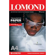 Термотрансферная бумага Lomond для светлых тканей A4 10 листов (0808411)