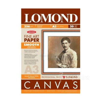 Арт бумага Lomond Smooth Matte гладкая 256 г/м2 A3 20 листов (0910332)