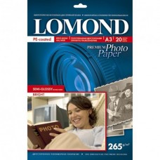 Фотобумага Lomond Semi-Glossy Bright двухсторонняя A3 265 г/м2 20 листов (1106302)