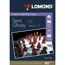 Фотобумага Lomond Semi-Glossy A4 185 г/м2 20 листов (1101306)
