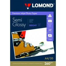 Фотобумага Lomond Semi-Glossy A4 260 г/м2 20 листов (1103301)