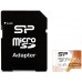 Карта памяти 256GB Silicon Power Superior Pro MicroSDXC Class 10 UHS-I + SD адаптер (SP256GBSTXDU3V20AB)