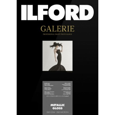 Фотобумага ILFORD Galerie Metallic Gloss, 25 листов, A4 - 210мм x 297мм (GA6852210297)