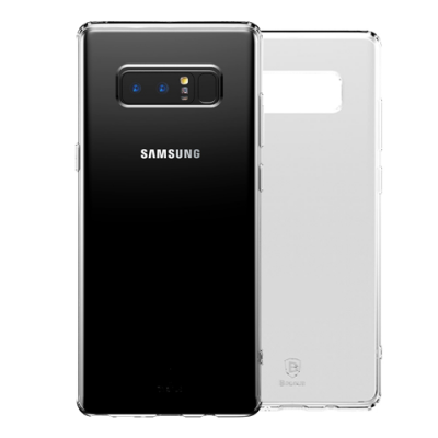 Чехол силиконовый Baseus Simple для Galaxy Note 8 Прозрачный