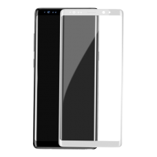 Стекло защитное 3D Baseus 0.3mm для Galaxy Note 8 Белое