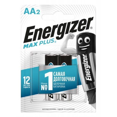 Элемент питания Energizer AA (LR6) Max Plus BL2