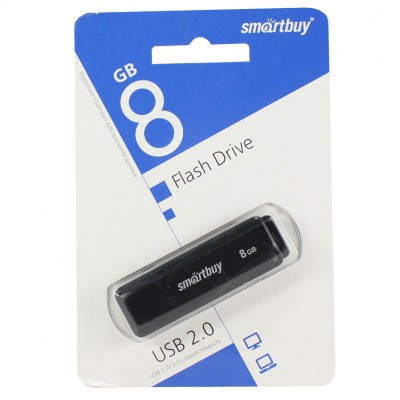 Накопитель 8GB Smartbuy LM05 Black (SB8GBLM-K)