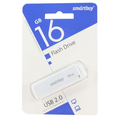 Накопитель 16GB Smartbuy LM05 White (SB16GBLM-W)