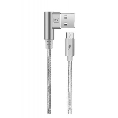 Кабель Exployd MicroUSB EX-K-511 Gray 1м