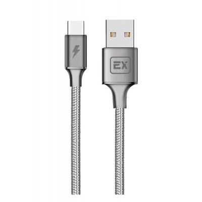 Кабель Exployd USB Type-C EX-K-508 Gray 1м