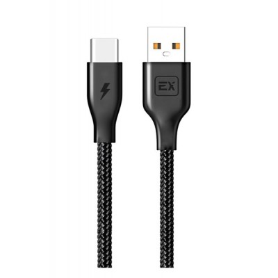 Кабель Exployd USB Type-C EX-K-498 Black 1м