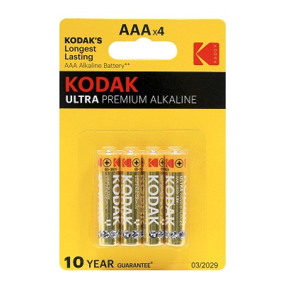 Элемент питания KODAK AAA (LR03) BL4 Ultra Premium