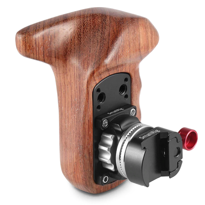 Левая рукоятка SmallRig Wooden Grip with NATO Mount 2118