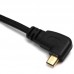 Кабель угловой HDMI - Micro HDMI (Left) 50см