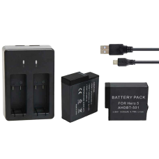 Зарядное устройство двойное KingMa Dual charger для GoPro Hero 5/6/7/8