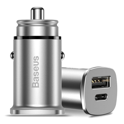 Автомобильная зарядка Baseus PPS Car Charger Silver