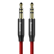 AUX кабель Baseus M30 YIVEN 1.5 м Красный