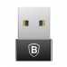 Переходник Baseus Exquisite USB - Type-C