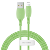 Кабель Baseus Colourful Cable USB - Lightning 1.2 зеленый