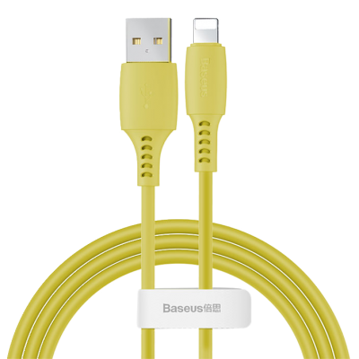 Кабель Baseus Colourful Cable USB - Lightning 1.2 желтый
