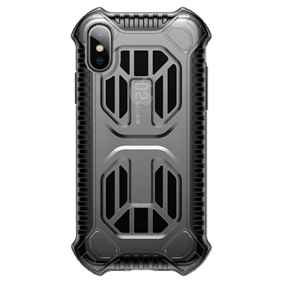 Чехол Baseus Cold front cooling Case для iPhone Xs Transparent