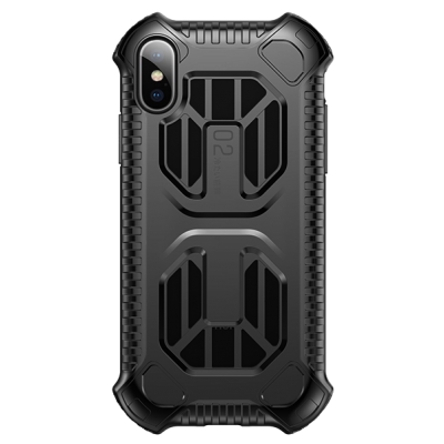 Чехол Baseus Cold front cooling Case для iPhone Xs Max Чёрный