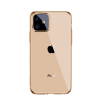 Чехол Baseus Simplicity для iPhone 11 прозрачный/золото