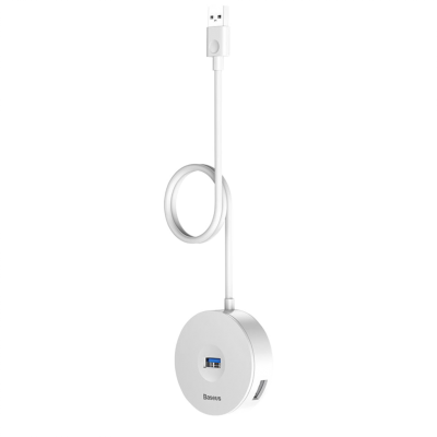 Хаб Baseus Round Box HUB USB 100 см Белый