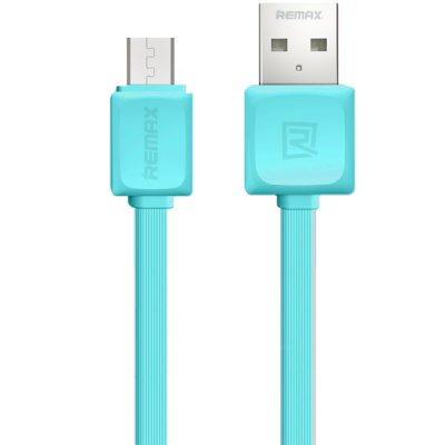 Кабель Remax Fleet Micro-USB 1м голубой