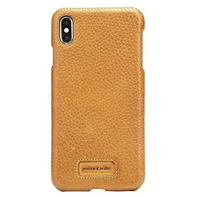 Чехол Pierre Cardin для iPhone Xs Max желтый