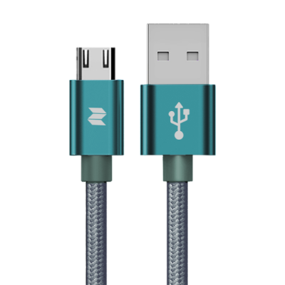 Кабель Rock Space M9 Braided Micro USB 1м