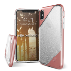 Чехол X-Doria Revel Lux для iPhone X Gold Glitter