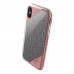Чехол X-Doria Revel Lux для iPhone X Gold Glitter