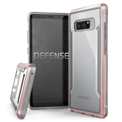 Чехол X-Doria Defense Shield для Galaxy Note 8 Розовое золото