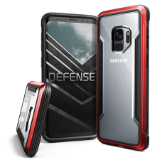 Чехол X-Doria Defense Shield для Galaxy S9 Чёрно-красный