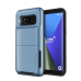 Чехол с отсеком для карт VRS Design Damda Folder для Galaxy S8 Plus Синий