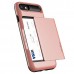 Чехол-кошелек VRS Design Damda Glide для iPhone 8/7 Розовое золото