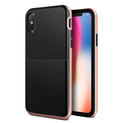 Чехол VRS Design High Pro Shield для iPhone X Rose Gold