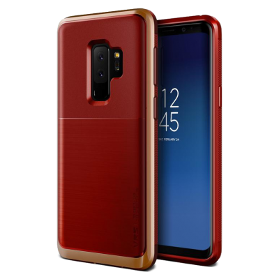 Чехол VRS Design High Pro Shield для Galaxy S9 Plus Red Blush Gold