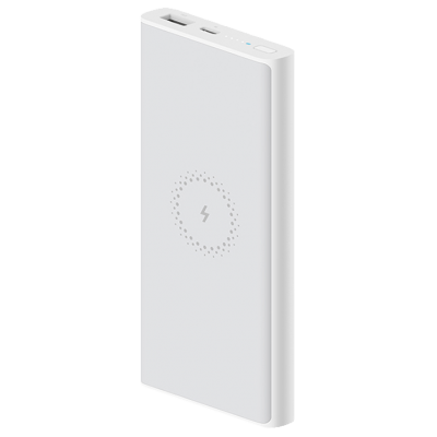 Внешний аккумулятор с беспроводной зарядкой Xiaomi Mi Wireless Charger Youth Version 10000 mAh White